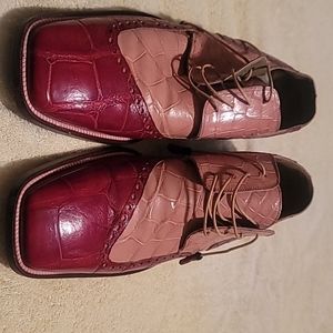 Mauri mens alligator shoes size 12